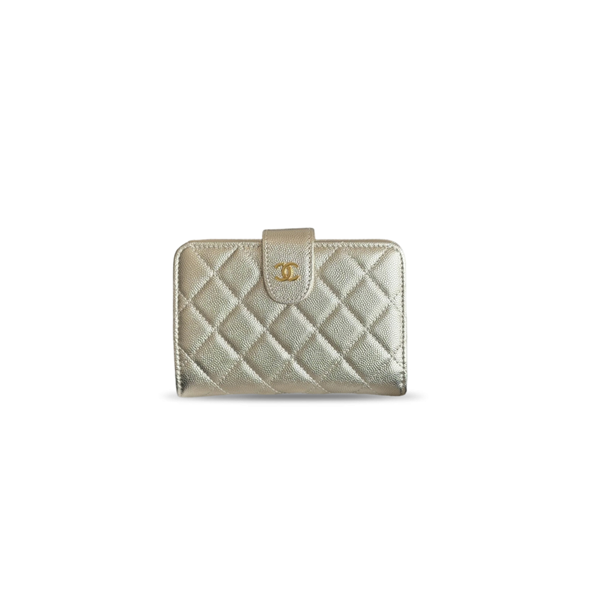 CHANEL CAVIAR QUILTED CC FRENCH WALLET A48667 (15*10*2.5cm)